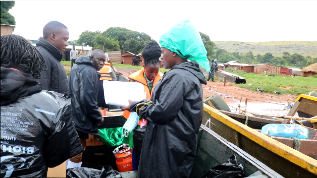 Delivery to Nkata HC II